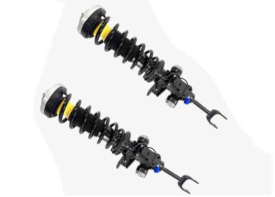 37116796855 37116796856 Ön L + R Şok Destekleri Assys w / Elektrik Kontrolü BMW 5 7 Serisi F01 F02 F07 GT F10 535d 535i 550i 740Li 740i 750i 750Li 760Li RWD 2WD için uygun.