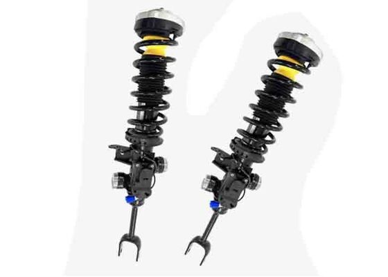 37116796855 37116796856 Ön L + R Şok Destekleri Assys w / Elektrik Kontrolü BMW 5 7 Serisi F01 F02 F07 GT F10 535d 535i 550i 740Li 740i 750i 750Li 760Li RWD 2WD için uygun.